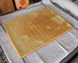 Foto del paso 1 de la receta: Bracito de tiramisú de turrón (sin gluten)