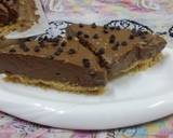 Fluffy Dark Chocolate No Bake Mousse Cake recipe step 5 photo