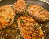 A picture of step 4 of Kofta-esque Lamb Kebab Burgers with Chickpeas.