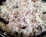 A picture of step 5 of Coconut Rice.