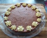Narancsízű csokis sajttorta recept fázis 4 fotója