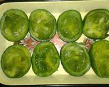 Foto del paso 8 de la receta: Zapallitos rellenos con cebada perlada y carne vegetal