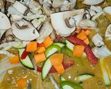 A picture of step 7 of Chicken Meatballs in Vegetable Sauce.