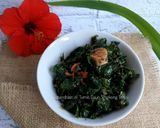 Foto langkah ke 2 dari resep Tumis Daun Singkong Terasi.