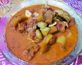 Foto langkah ke 11 dari resep Sambal goreng kentang krecek.