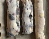 Túrós és meggyes mákos rétes házi rétestésztából recept fázis 7 fotója