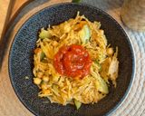 Foto del paso 5 de la receta: Fideos con calabacín, zanahoria y garbanzos
