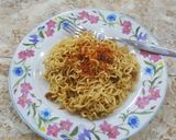 Foto langkah ke 4 dari resep Mie goreng..berasa mie instan😋😋#masakditahunbaru.