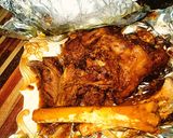 A picture of step 5 of Mutton steam raan.