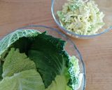 A picture of step 2 of Savoy Cabbage Rolls.