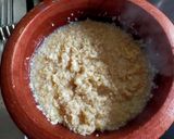 A picture of step 2 of Godamb (Broken Wheat) Payasam.