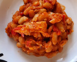 Foto del paso 5 de la receta: Alubias con pollo adobado