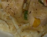 A picture of step 7 of Creamy Tuscan chicken.