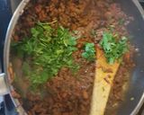 A picture of step 4 of Beef mince and pasta.