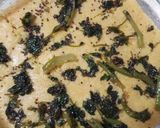 A picture of step 7 of Khaman dhokla.