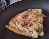 Foto del paso 6 de la receta: "Crepe" de mazorca🌽con queso🧀 y dulce de guayaba🥞
