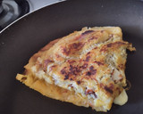 Foto del paso 6 de la receta: "Crepe" de mazorca🌽con queso🧀 y dulce de guayaba🥞