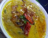 A picture of step 4 of Dal Panchmel.