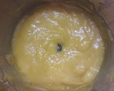 A picture of step 3 of Mango agar agar pudding.