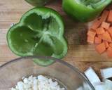 Vegan stuffed bell peppers recipe step 1 photo