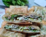 Foto langkah ke 5 dari resep Martabak Telur + Kuah Cocolan.