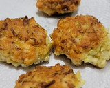 Foto del paso 3 de la receta: Tortitas de brócoli y coliflor para toddlers en 3 pasos