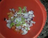 A picture of step 1 of Bhujia Bhel.