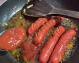 Foto langkah ke 2 dari resep Sosis Saus Madu.