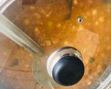 A picture of step 6 of Aloo chana masala.