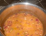 A picture of step 5 of Easy jambalaya/red beans and rice.