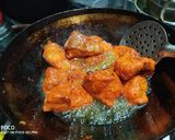 A picture of step 2 of Fish Curry.