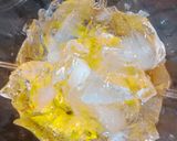 A picture of step 3 of Peach Punch.