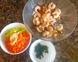 Foto del paso 1 de la receta: Mariscos con leche de coco y arroz verde. #caminodesabores