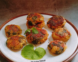 બ્રાહ્મી ટિક્કી. (Brahmi Leaves Tikki Recipe in Gujarati) રેસીપી સ્ટેપ3ફોટો