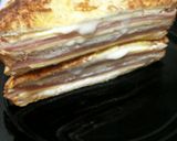 A picture of step 9 of Monte Cristo Sandwich.