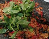 Foto langkah ke 4 dari resep Tempe Kemangi Sambel Kencur.
