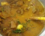 A picture of step 5 of West Indian Curry Mutton.
