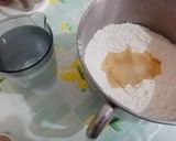 Pas rețetă Plăcintă cu praz în foi făcute acasă 2 fotografie