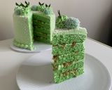 Foto langkah ke 7 dari resep Klepon Cake (Edisi Lebaran 2025).
