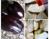 Foto del paso 1 de la receta: Moldeado de berenjenas 🍆└|∵|┐