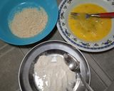 Foto langkah ke 2 dari resep Kroket mie isi ayam.