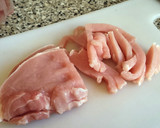 Foto del paso 2 de la receta: Pasta con Brócoli y Lomo (o bacon)