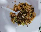 Hình bước làm 3 của món Mì xào cải chua