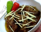 A picture of step 1 of Beef Jalferaizi.