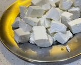 A picture of step 3 of Palak paneer.