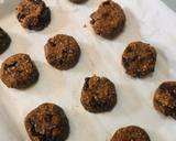 Flourless Vegan Choco Cookies langkah memasak 5 foto
