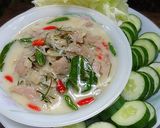 รูปขั้นตอนการทำที่ 5 ของ หมูแดดเดียวต้มกะทิ