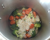 Foto del paso 1 de la receta: Hamburguesas de arroz y brócoli para bebés (blw)