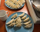 A picture of step 3 of Pan-Fried Gyozas (餃子).