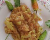 A picture of step 5 of Lauki ki bhujia (Gourd).